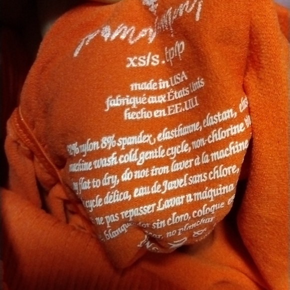 NWOT Free People Movement Good Karma Ruched Shorts  Size XS/S Cayenne - Picture 6 of 7